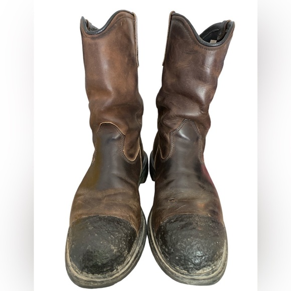 Red Wing Brown Leather Pecos Waterproof USA Made Boots 2270 - 10.5 - Picture 2 of 13